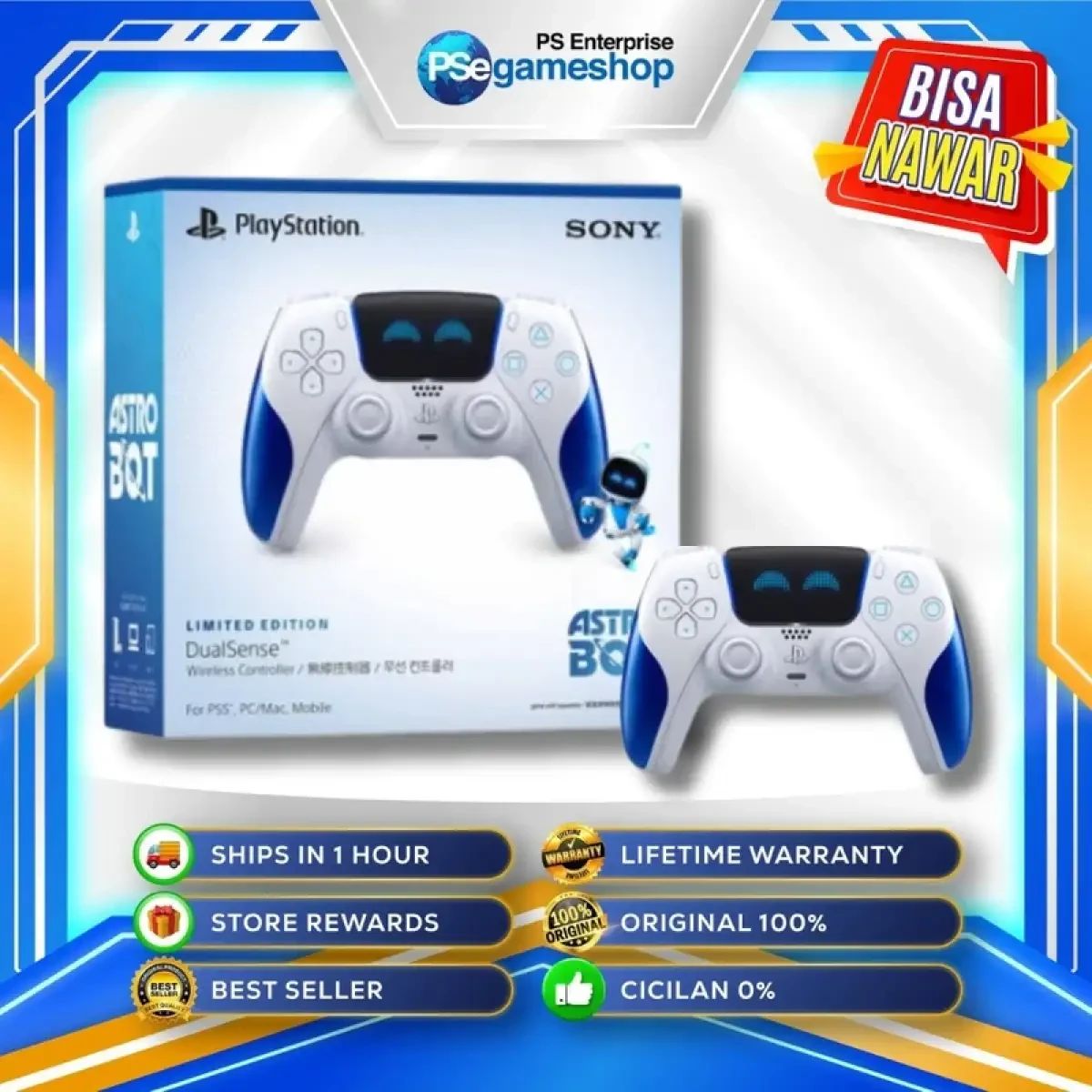 Daftar Harga Dualsense Astrobot 🔥 Original & Spesifikasi Lengkap Juli 2026