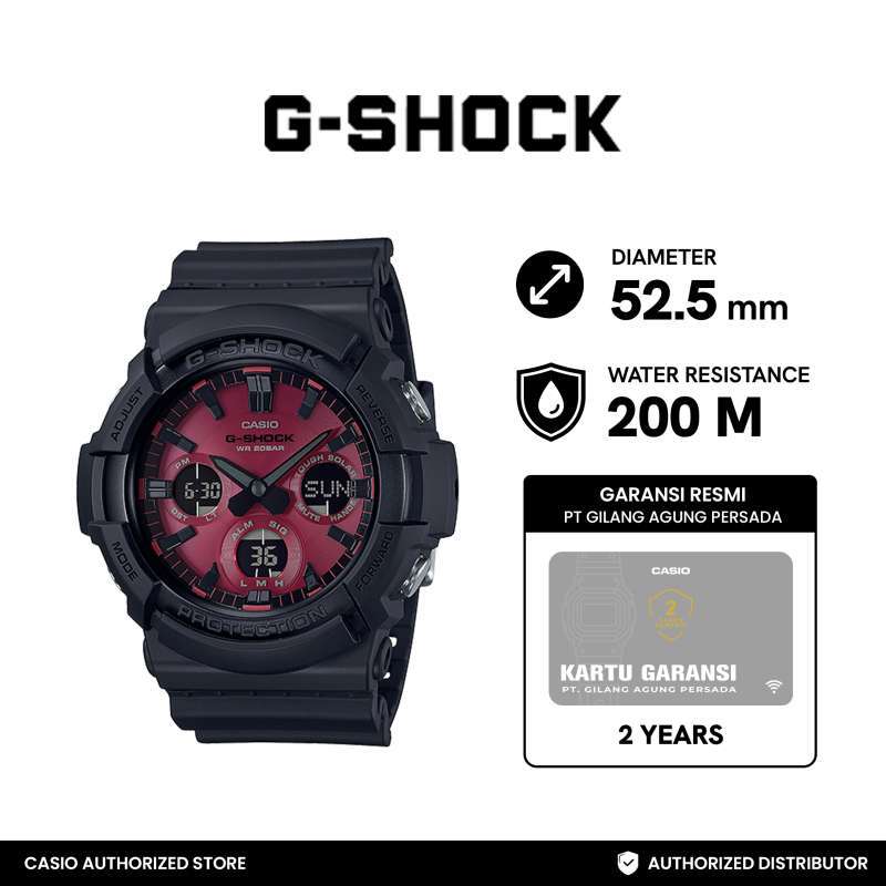 Promo Jam Tangan Casio G shock Gas 100ar 1adr Original Murah Diskon 36 Di Seller Casio Authorized Official Store Senen 4 Kota Jakarta Pusat Blibli