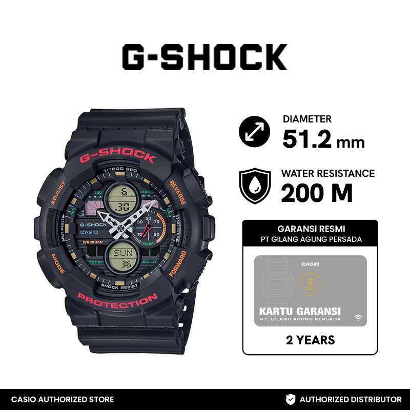 140 1a1 Casio Gshock Ga 140 CASIO GA-140-1A1DR G-SHOCK GA-140