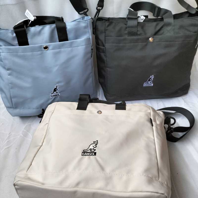 Kangol tote bag korea clearance
