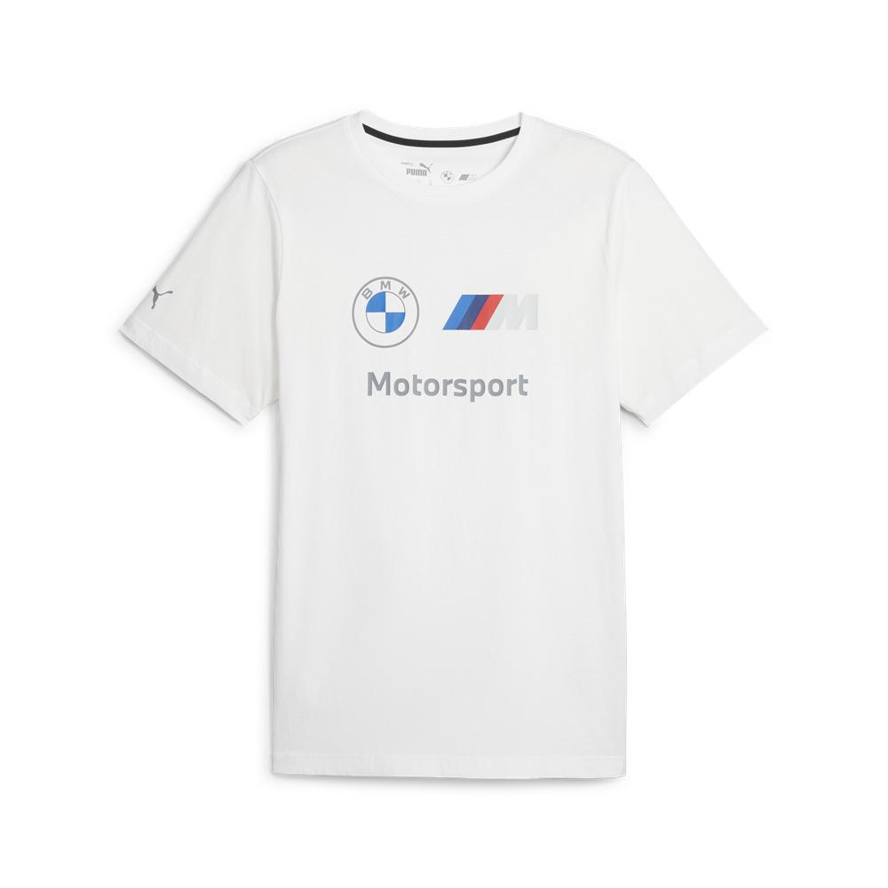 Puma Men Sportware Bmw Mms Ess Logo Tee Kaos Olahraga Pria [621314-02]