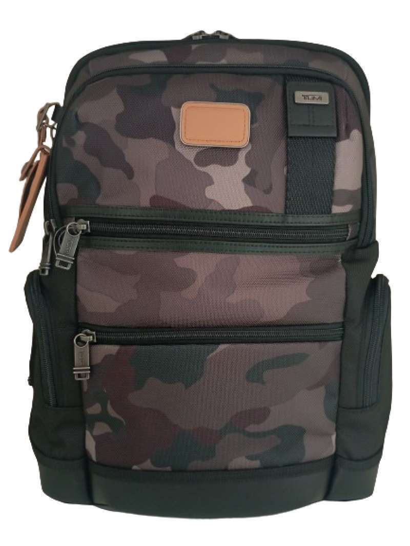 tumi alpha bravo knox backpack camo Nomadic zip pocket Top zip pocket Front U ALPHA BRAVO Nomadic Backpack in
