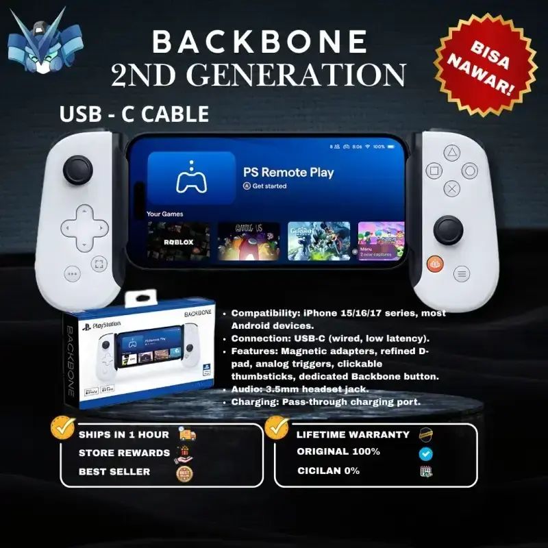 Backbone First Gen Daftar Harga Playstation Backbone Gen 2 🔥 Original & Spesifikasi ...