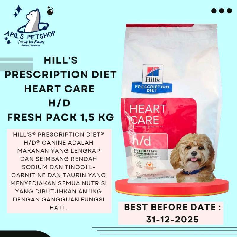 HILL'S PRESCRIPTION DIET CANINE HEART CARE DOG FOOD KG