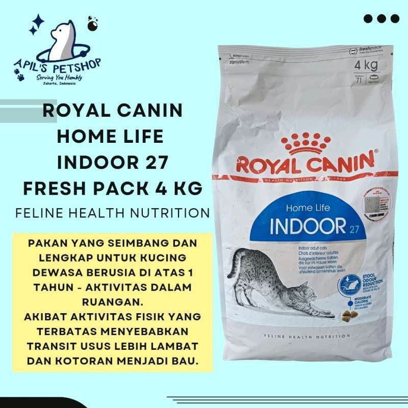 ROYAL CANIN INDOOR 27 FRESH PACK KG MAKANAN KUCING INDOOR