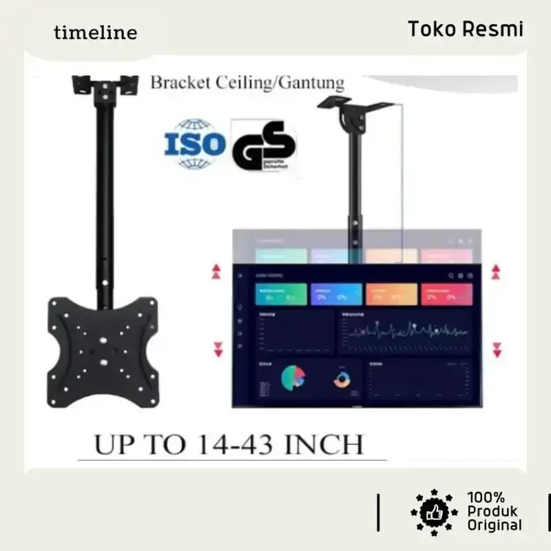 Bracket Tv 75 Inch Hanging Garansi Resmi Indonesia 🏷️ Harga Murah April ...