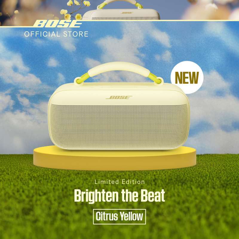 Bose SoundLink Max Portable Bluetooth Speaker dengan EQ Dapat Disesuaikan dan Koneksi Multi-point, Serta Ketahanan IP67. Ideal untuk Petualang Aktif