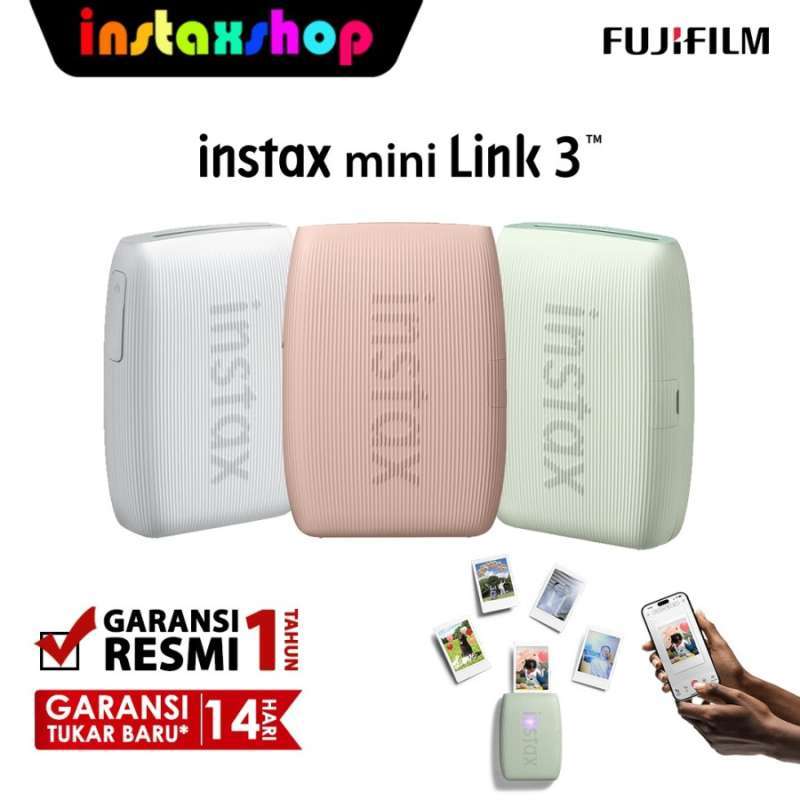 Jual Instaxshop Fujifilm Instax Mini Link 3 Smartphone Printer Link3 ...