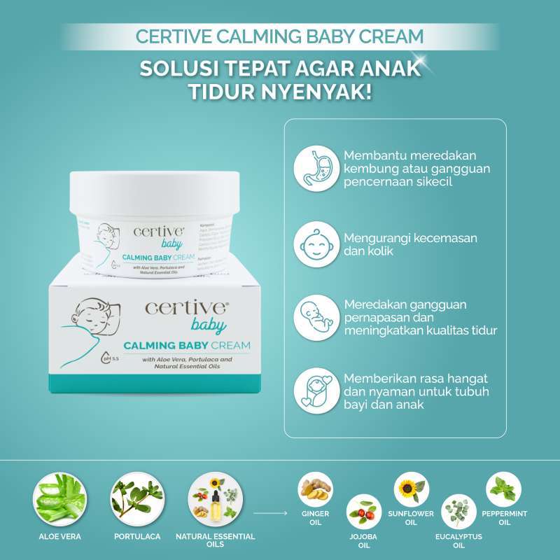 Jual Certive Baby Calming Baby Cream [50gram] Di Seller Certive Baby ...