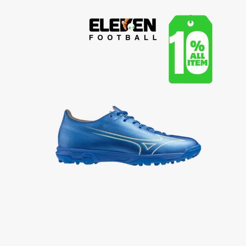 Sepatu futsal mizuno biru hot sale