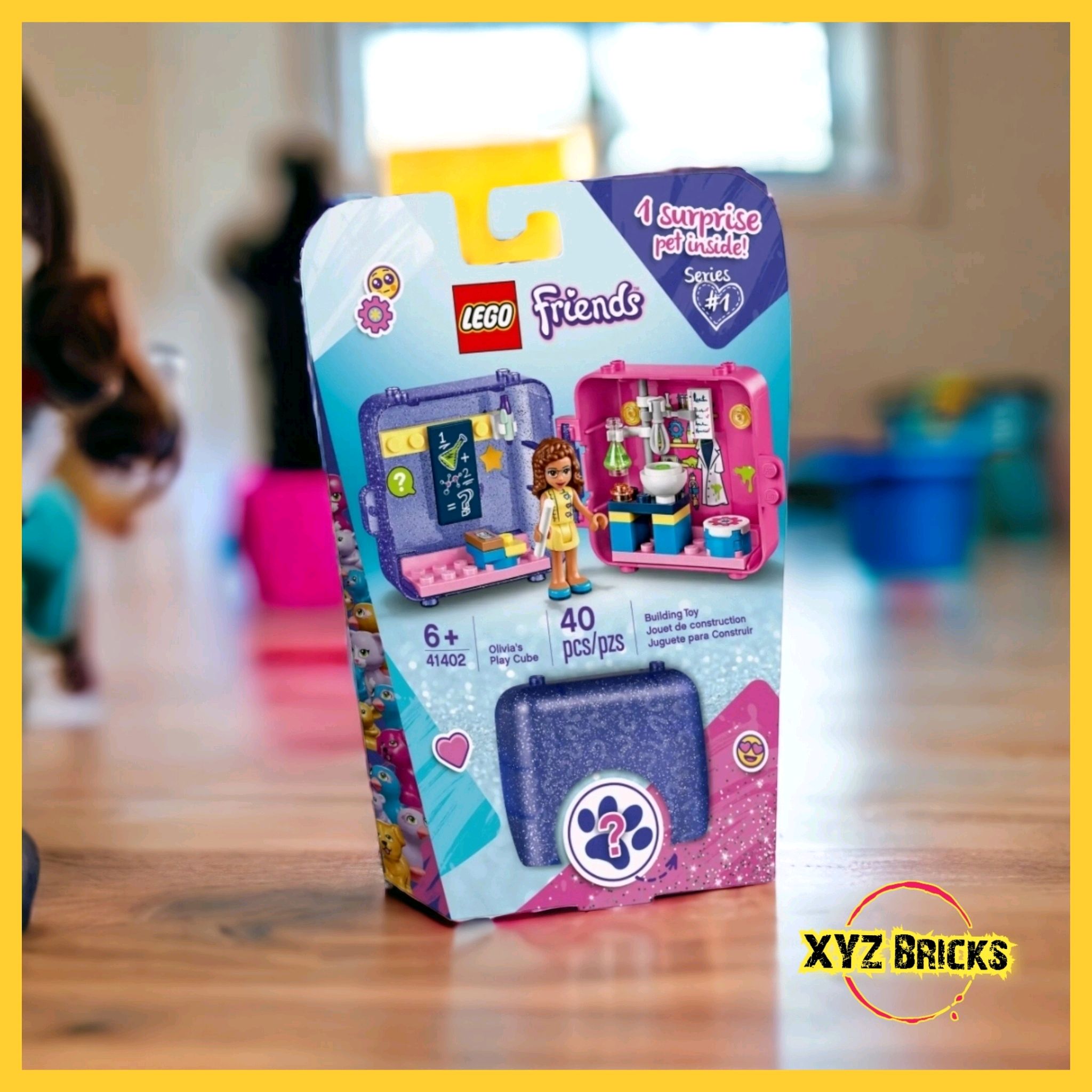 Lego friends olivia's shop play cube 41402