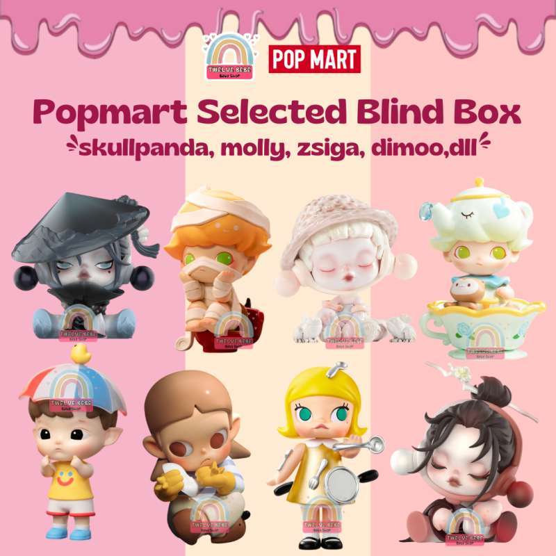 POPMARTフィギュアMolly hacipupu SKULLPANDA CATEGORY POP MART | Hermeow's Shop