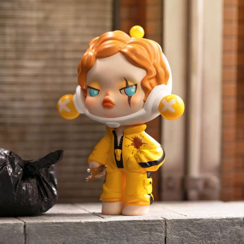 POPMARTフィギュアMolly hacipupu SKULLPANDA Promo Ready Stock Popmart Selected Figur Crybaby Skullpanda