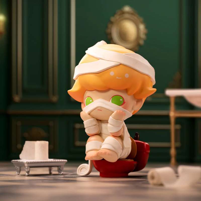 POPMARTフィギュアMolly hacipupu SKULLPANDA Promo Ready Stock Popmart Selected Figur Crybaby Skullpanda