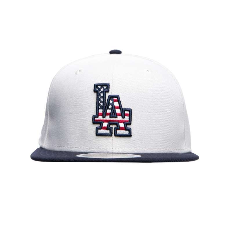 Promo New Era Jr Mlb24 July4 5950 Losdod Stnnvy Boys Hat Navy