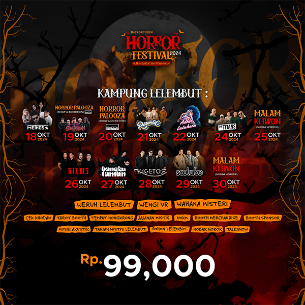 Jual [18 Oktober 2024] Horror Festival 2024 Kampung Lelembut