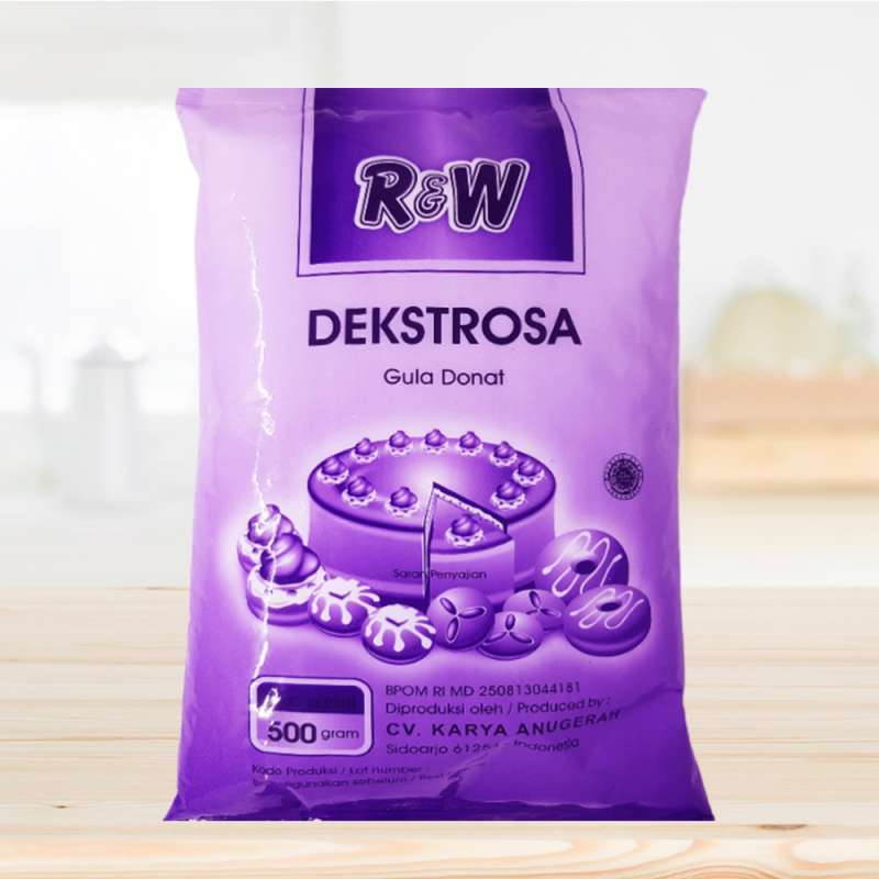 Jual Gula Bubuk Tabur Dusting Donat Dektrosa Rajawali R&w 500 Gr Di ...