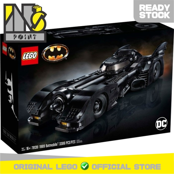 Lego 76139 dc super sales heroes 1989 batmobile stores