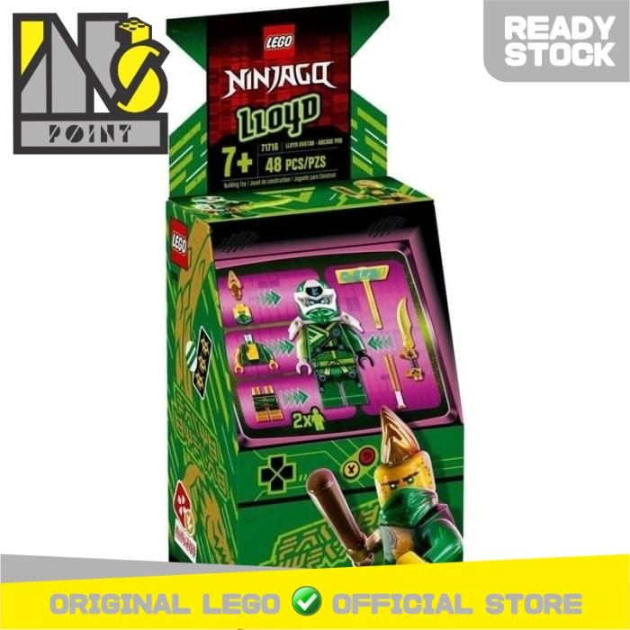 Ninjago lloyd arcade pod outlet