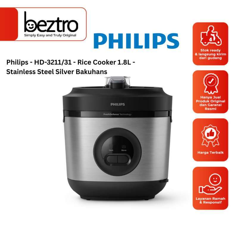 Jual Philips Rice Cooker Hd3211/31 Hd 3211/31 Hd-3211/31 Hd 3211