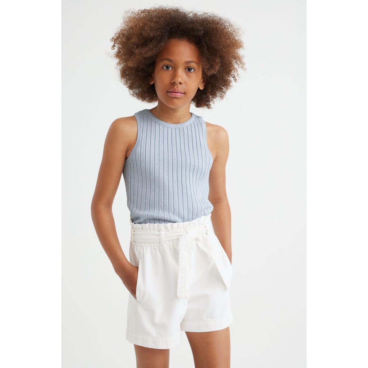 H&M Kids Olive Racer Tank Pakaian Anak (1028246006)