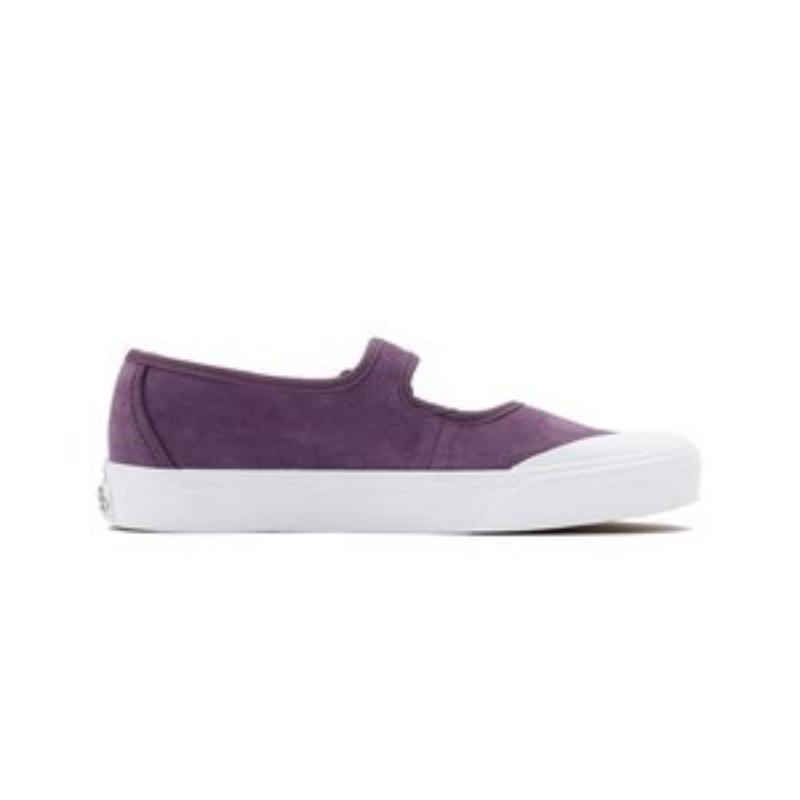 Promo Vans Mary Jane Sepatu Sneakers Unisex - Suede Grape