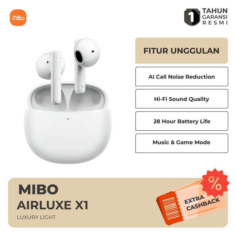 Xiaomi Redmi Buds Play Bluetooth Baterai Hingga 36 Jam Xiaomi Earbuds  App Support Garansi Resmi