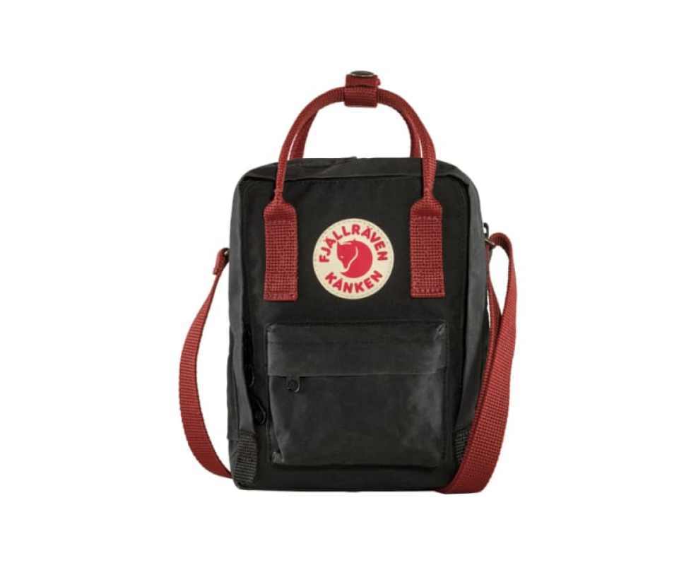 Bag Black And Ox Red Kanken Black Ox Red Kanken Kanken Sling Tas