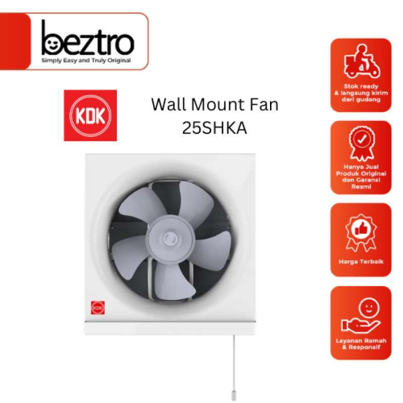 Jual Kdk Kitchen Exhaust Fan 25shka 25-shka 25 Shka– Wall Mount ...