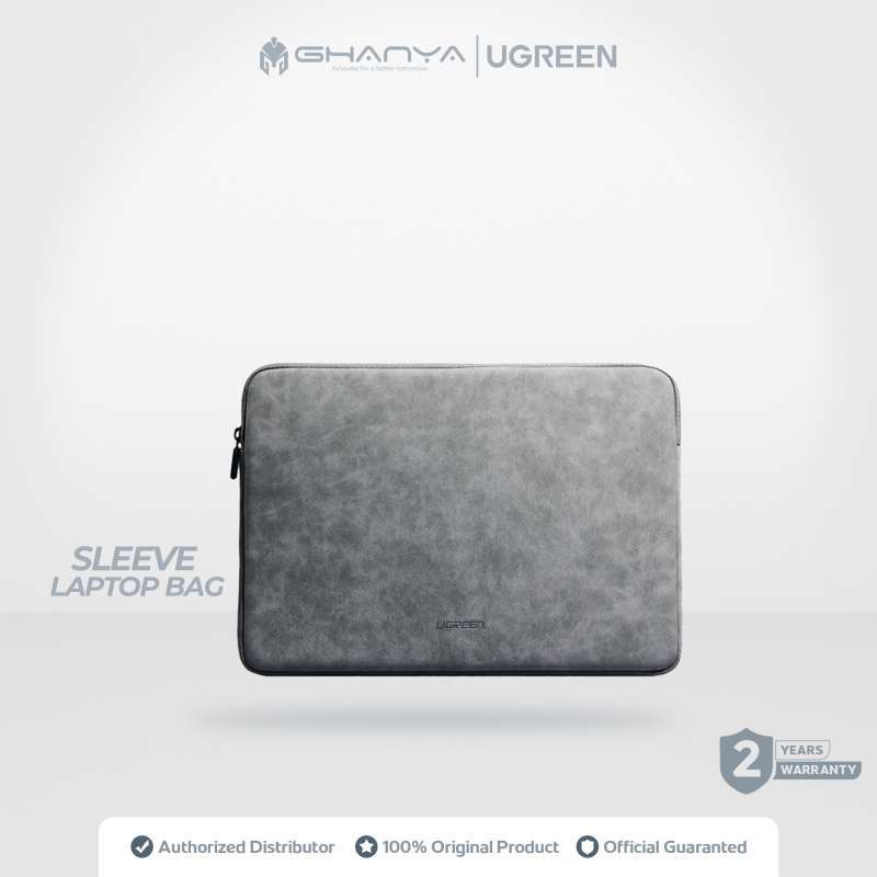 UGREEN Pouch Sleeve Case Laptop Macbook Tas Laptop Leather Premium 13 inch  60985