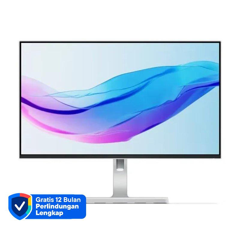Lenovo L24m-4A 23.8-Inch Monitor with Ultra-thin Bezel, IPS Panel, 100Hz Refresh Rate, Fast 1ms Response, and USB-C. Ideal for Professionals and Gamers