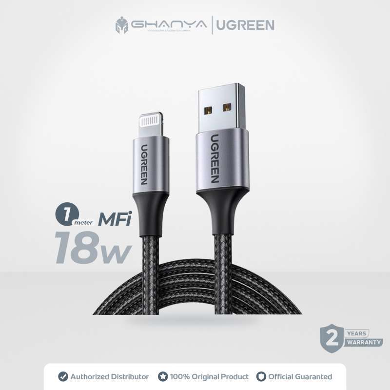 Mfi Certified Metre Iphone Charger UGREEN Kabel Data IPhone Mfi