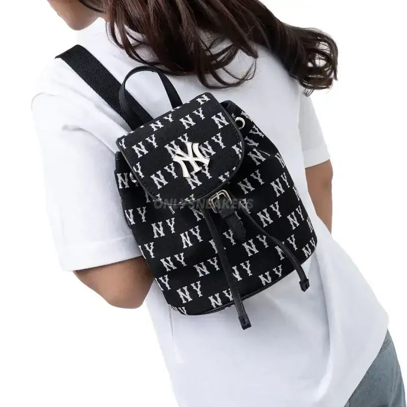 Share MLB Korea New York Yankees Monogram Jacquard Mini Backpack Black/Pink s-l400.jpg main image 3