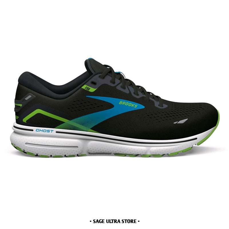 Promo Sepatu Lari Road Running Brooks Ghost 15 Men Pria Original