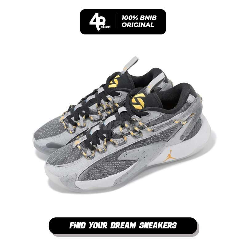 新品✨NIKE Jordan Luka 2 S PF DX9034-008 Nike Jordan Luka 2 PF Smoke Grey Laser Orange DX9034-008