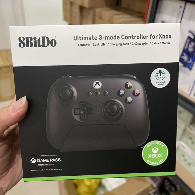 Jual 8bitdo Ultimate 3-mode Gaming Controller Hall Effect Stick