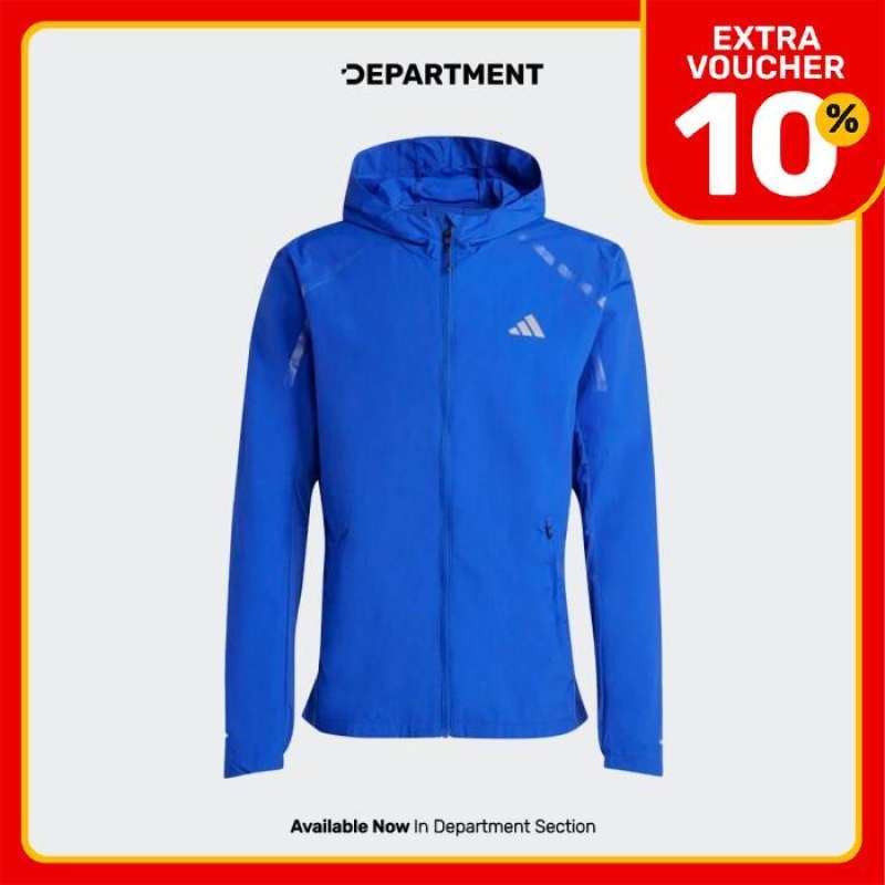 Jaket Pria ADIDAS MARATHON WARM UP RUNNING IB8266 ORIGINAL