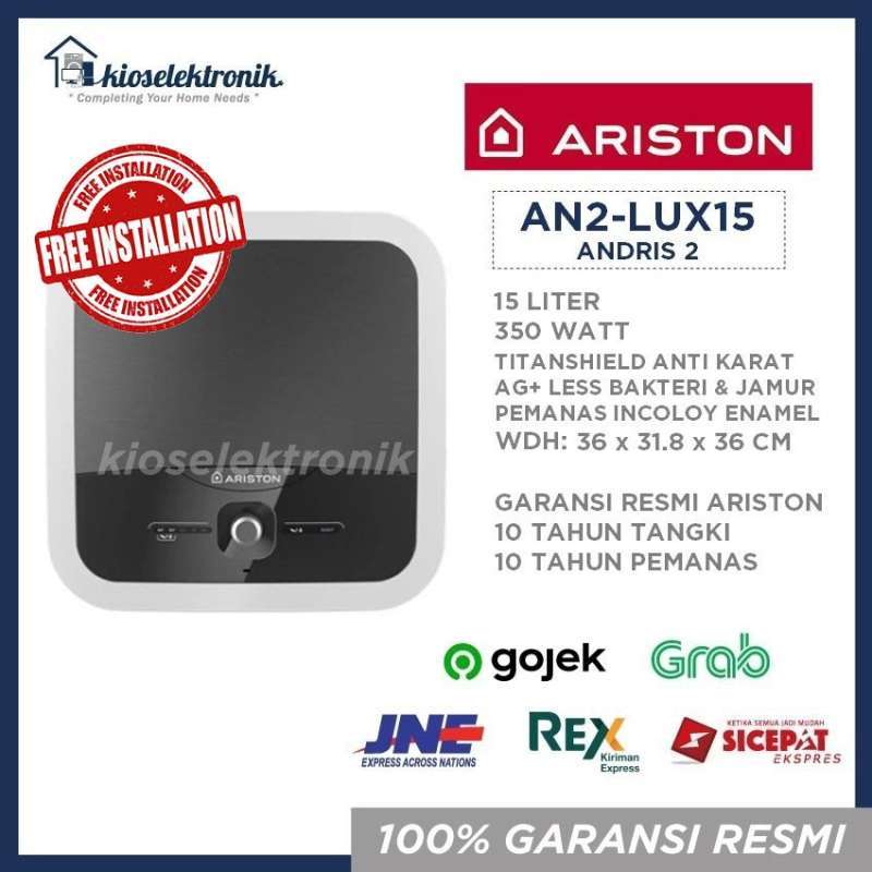 Ariston An2 Lux Ariston Lux 15l Jual Ariston Andris Lux 15 Water
