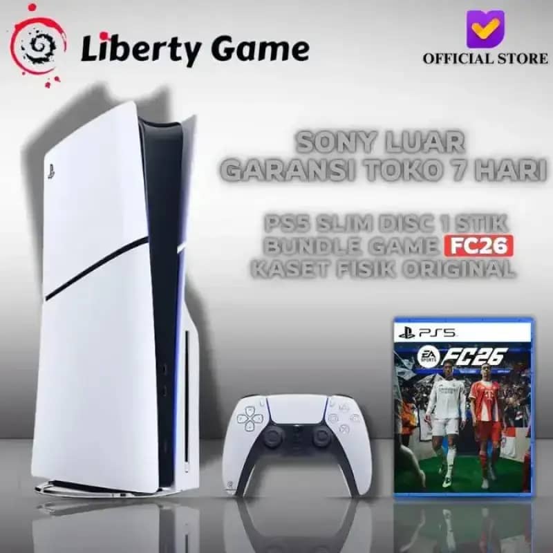 PS5 Console Slim Disc Version FC26