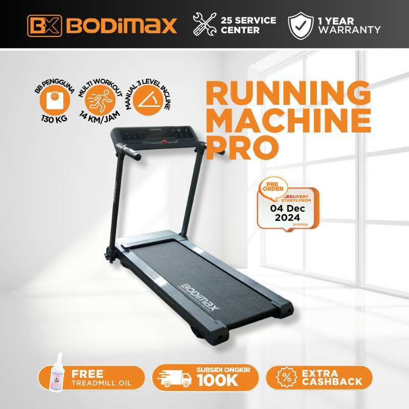 Bodimax Running Machine Original Harga Terbaru November 2024 Blibli