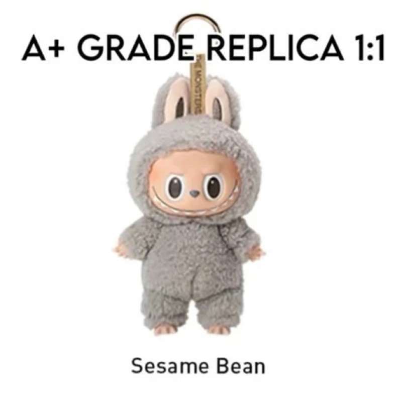 Exciting Macaron Seasame Bean Labubu Jual Boneka Labubu V1
