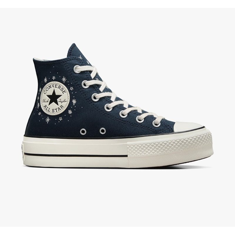 Converse Chuck Taylor All Star Lift Sepatu Sneakers Wanita Into The  Void/Egret/Black [CONA09551C]