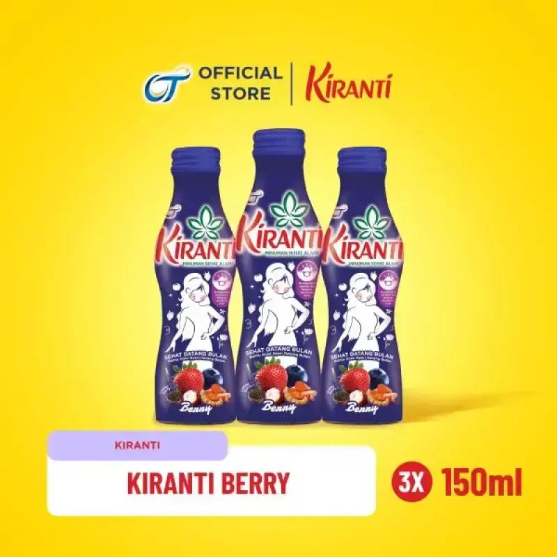 Promo Kiranti Berry Juice 150ml - [isi 3 Botol] Diskon 7% Di Seller ...