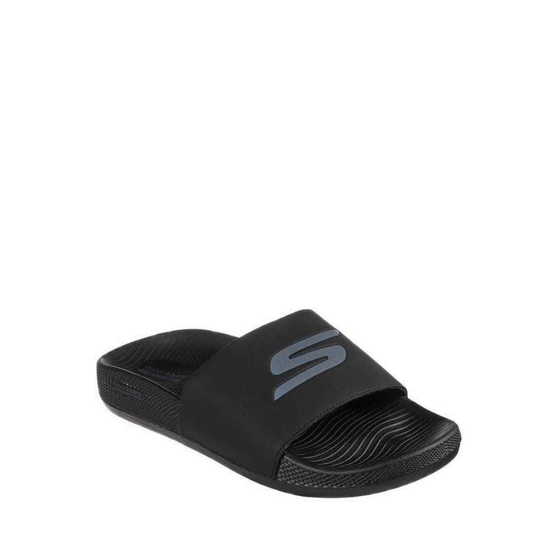 Jual sandal skechers slide pria Original Model Terlengkap Harga Murah Desember 2024