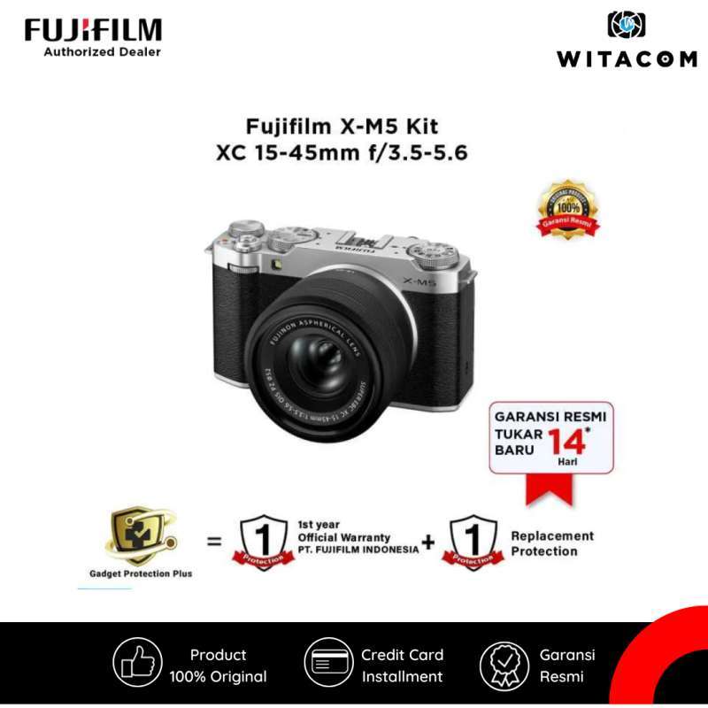 WITACOM Fujifilm X-M5 X M XM5 Kit XC 15-45mm Garansi  Resmi