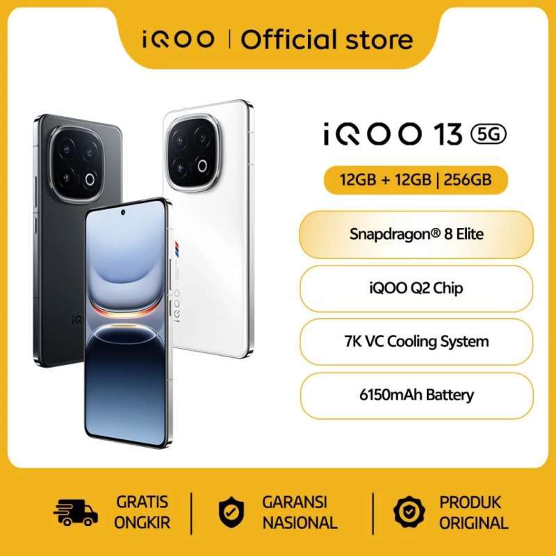 iQOO 13 5G Factory Unlocked Dual SIM Global ROM 12GB RAM