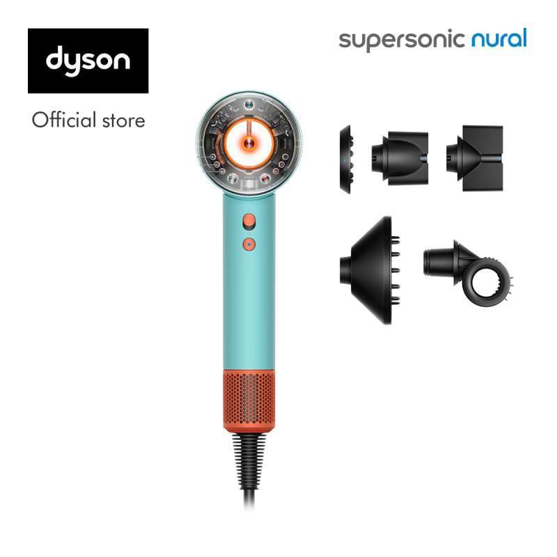 Dyson Supersonic Nural Hair Dryer HD16 (Ceramic patina/Topaz) Pengering  Rambut Cepat kering Melindungi kulit kepala Kontrol panas cerdas