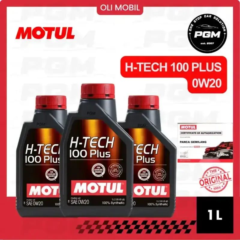 Jual Motul H-tech 100 Plus 0w20 1l (dijamin Ori 100%) Di Seller