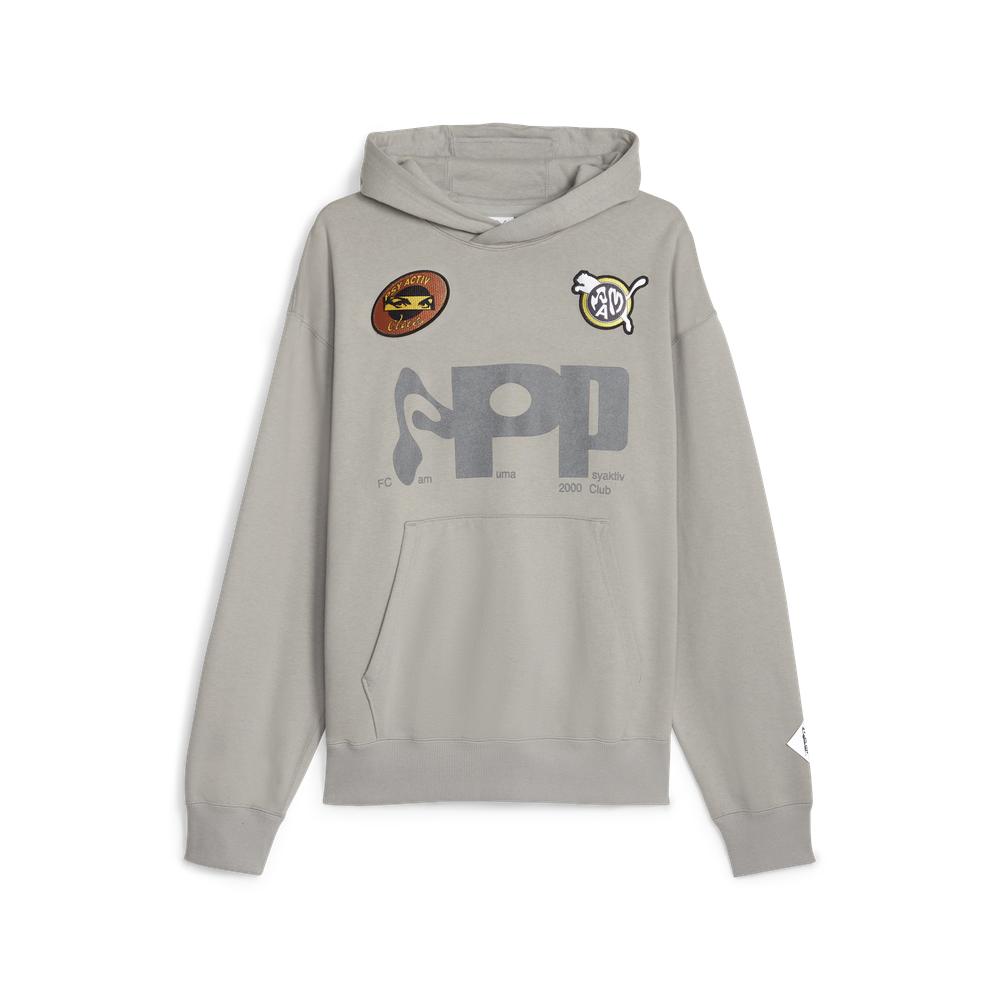 ★★PUMA★★ Puma Pux and Mini Graphic Hoodie Grey 62267714 622677-14 Puma X Perks And Mini Graphic Size Medium Gray