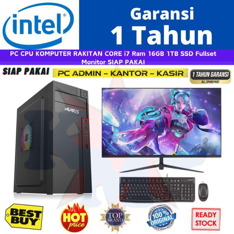 Komputer Rakitan Core Pc Core I5 16gb Ram I5 6400 Ram Jual PC